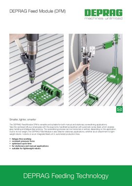 DEPRAG Feed Module (D3837)