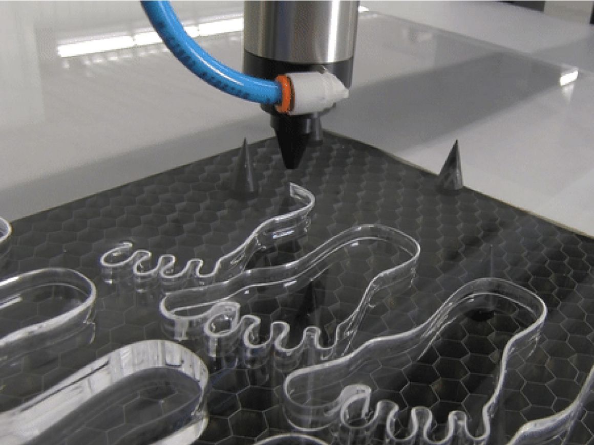 Laserschneiden von Acryl
