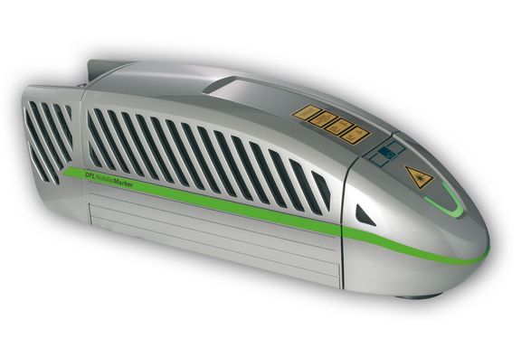 Laser vert DPLNobilis Marker Business Diode Grâce au diamètre plus petit du faisceau laser, le laser vert DPLNobilis Marker Business permet de réaliser des marquages très fins