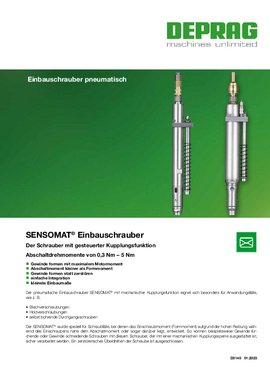 Pneumatischer Einbauschrauber SENSOMAT® (D3140)