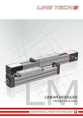 Product catalogue Linear Modules LM (English) Product catalogue Linear Modules LM (English)