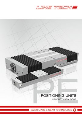 Product catalogue Positioning Unit PE (English) Product catalogue Positioning Unit PE (English)