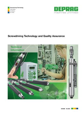 Technique de vissage DEPRAG Technique de vissage DEPRAG