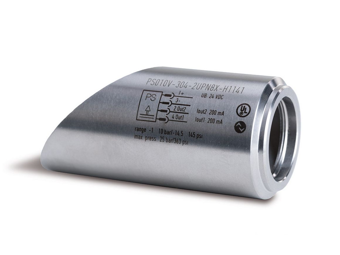 Boîtier du capteur en acier inoxydable avec l'inscription au laser