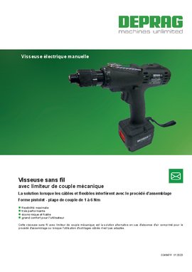 Visseuse électrique sans fil (D3484)