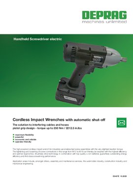 Visseuse à impulsions sans fil (D3487)