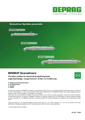 MINIMAT® (D3135) 0,3 Nm bis 67 Nm