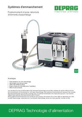 Systèmes d'emmanchement