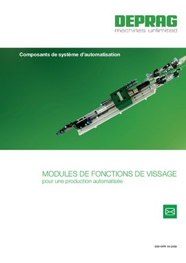 Modules de fonctions de vissage (D3310)