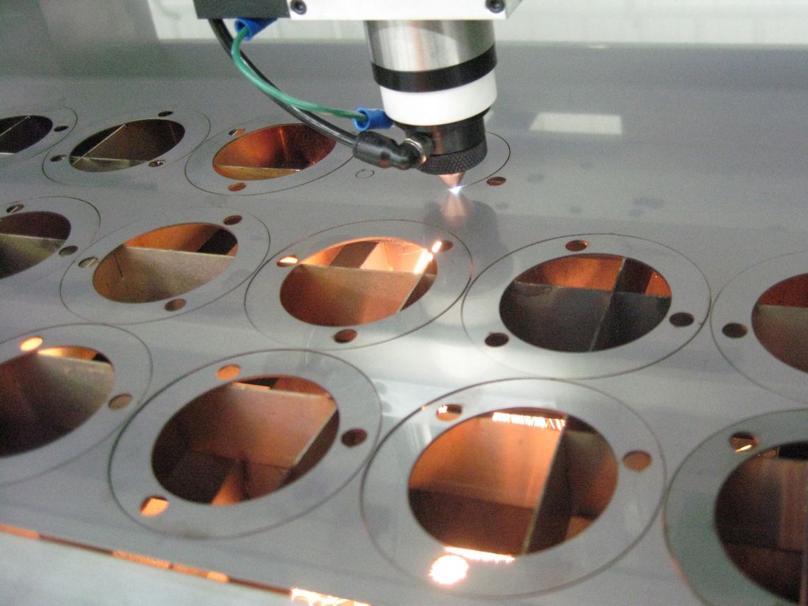 Laserschneiden von Metall