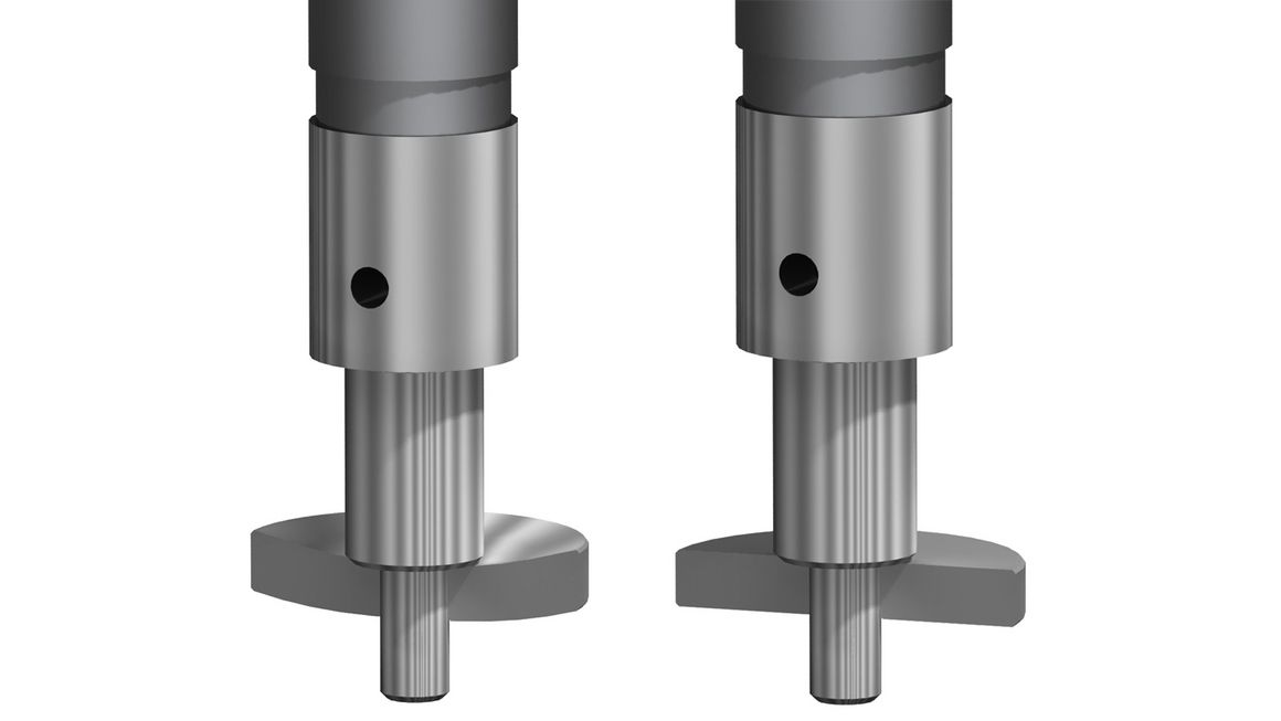 Einpressen auf Kraft