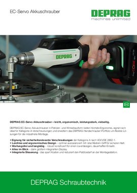 EC-Servo Akkuschrauber