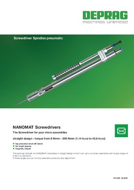 Broche de vissage pneumatique NANOMAT® (D3125)