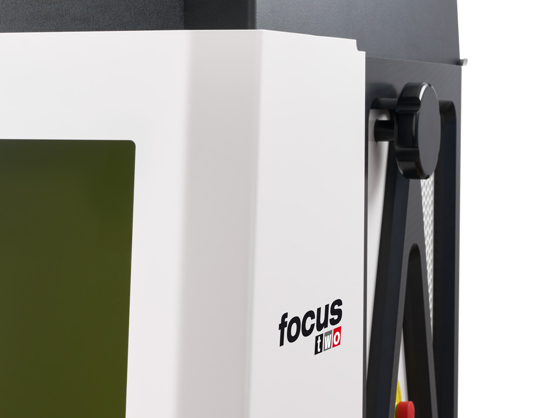 Manuelle X-Achse Focus Two Verschiebbarer Beschriftungsbereich