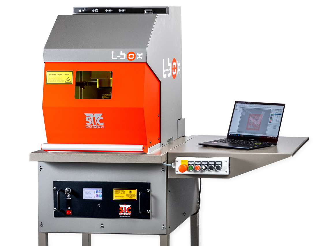 Sic Marking Grosses Machines Beschriftungslaser L-Box