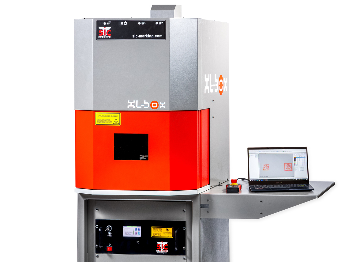 Sic Marking Grosses Machines Beschriftungslaser XL-Box